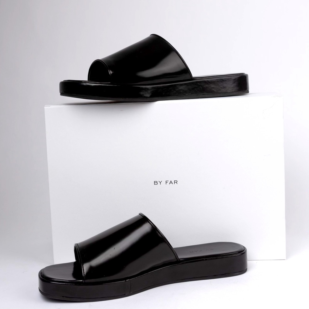 By Far Slide Sandals